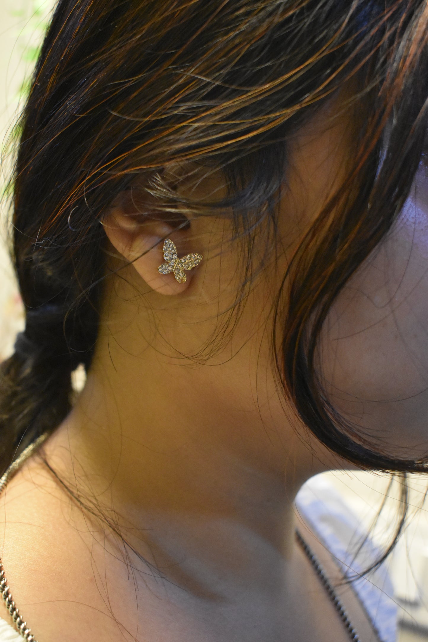 Luxury Butterfly Dangle Earrings – Korean Fashion Jewelry