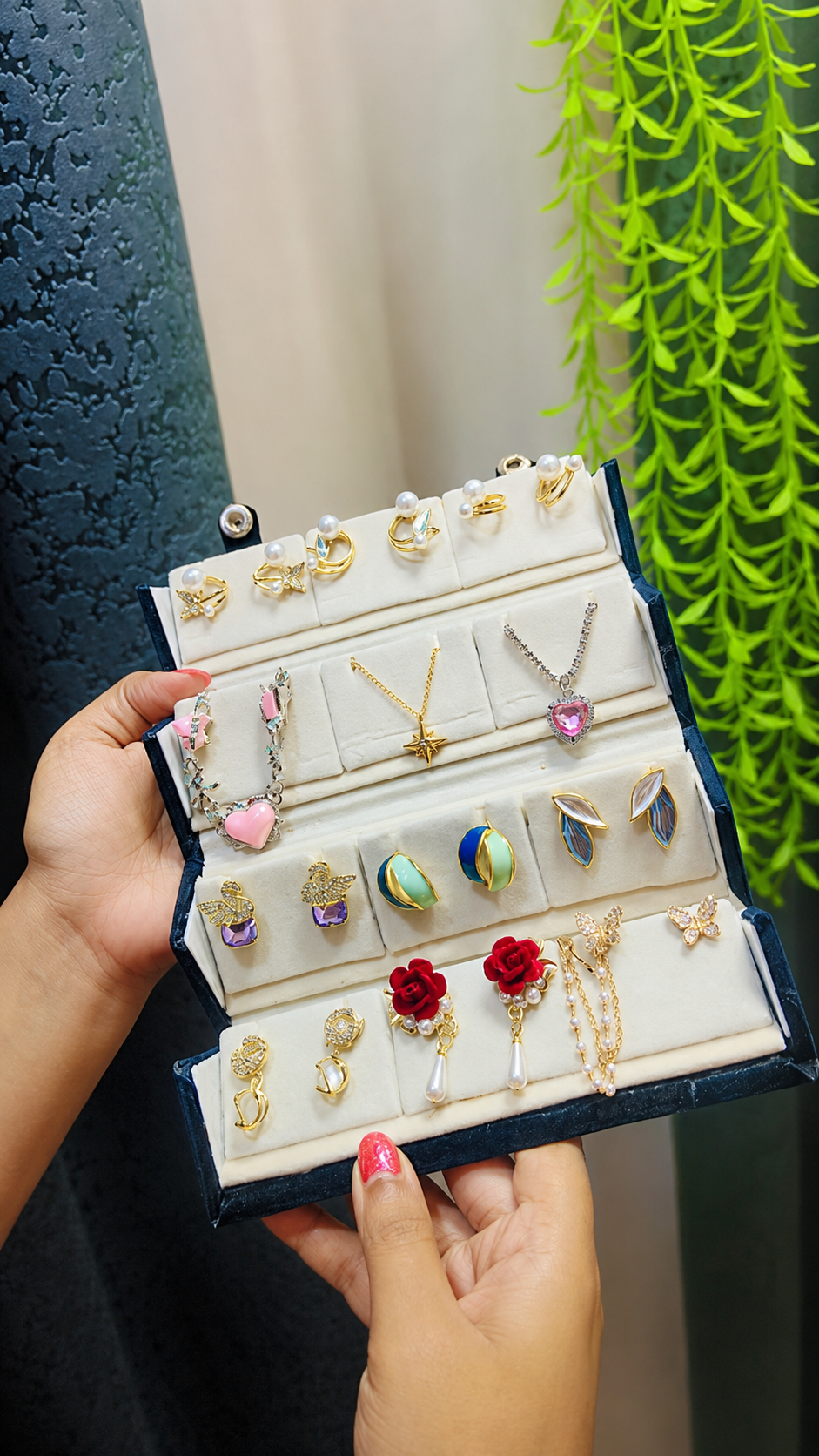 Korean Style Earrings Set