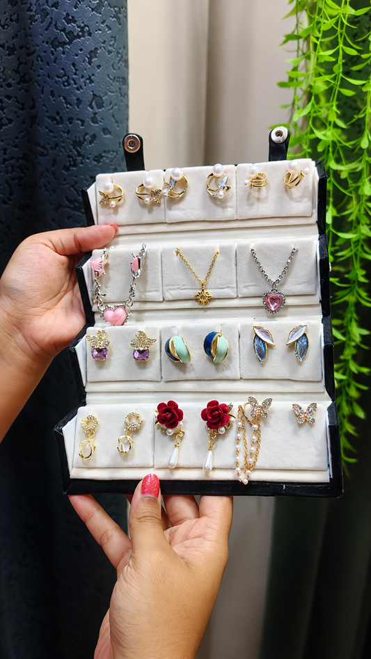 Korean Style Earrings Set